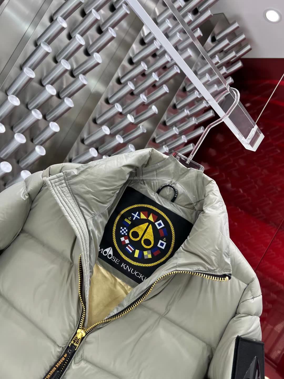 Moose Knuckles Gold Collection Down Puffer Jacket